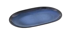 Oldenhof 1821 Ovale Schaal ø 23 X 16 Cm Aardewerk Azuurblauw