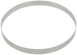 De Buyer Geperforeerde Taartring ø 24,5 Cm 2 Cm Hoog Rvs