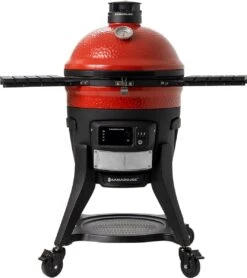 Kamado Joe Konnected Joe Barbecue ø 46 Cm Rood