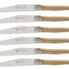 Laguiole En Aubrac Shepherd's Cross Steakmes 11,5 Cm Eikenhout 6 Stuks -Rhythm & Rizz 1094 41268 1
