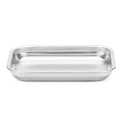 Steel Pan Bakplaat 40 X 28 Cm Rvs