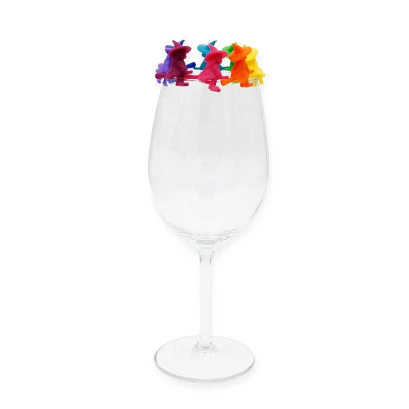 Winkee Witches Glass Markers Silicone 8 Stuks 7 Winkee Witches Glass Markers Silicone 8 Stuks - Afbeelding 5