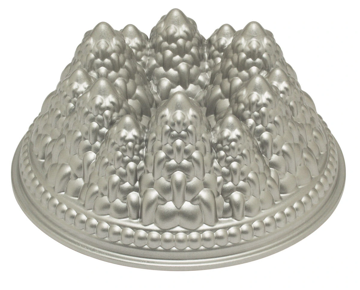 Nordic Ware Tulbandvorm 10 Kerstbomen ø 24 Cm Aluminium Grijs 3 Nordic Ware Tulbandvorm 10 Kerstbomen ø 24 Cm Aluminium Grijs