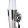 Oldenhof Cocktailshaker Boston 800 Ml Rvs-glas Set Met Strainer