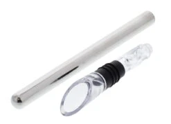 Point-Virgule Wijnkoeler Met Schenktuit 32 Cm Rvs Kunststof -Rhythm & Rizz 2318 81123 2