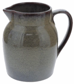 Oldenhof 1821 Hazelnut Karaf 1 Liter Aardewerk Mosgroen