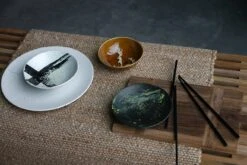 HK Living ACE6978 Kyoto Dinerbord ø 27,5 Cm Aardewerk Wit -Rhythm & Rizz 30