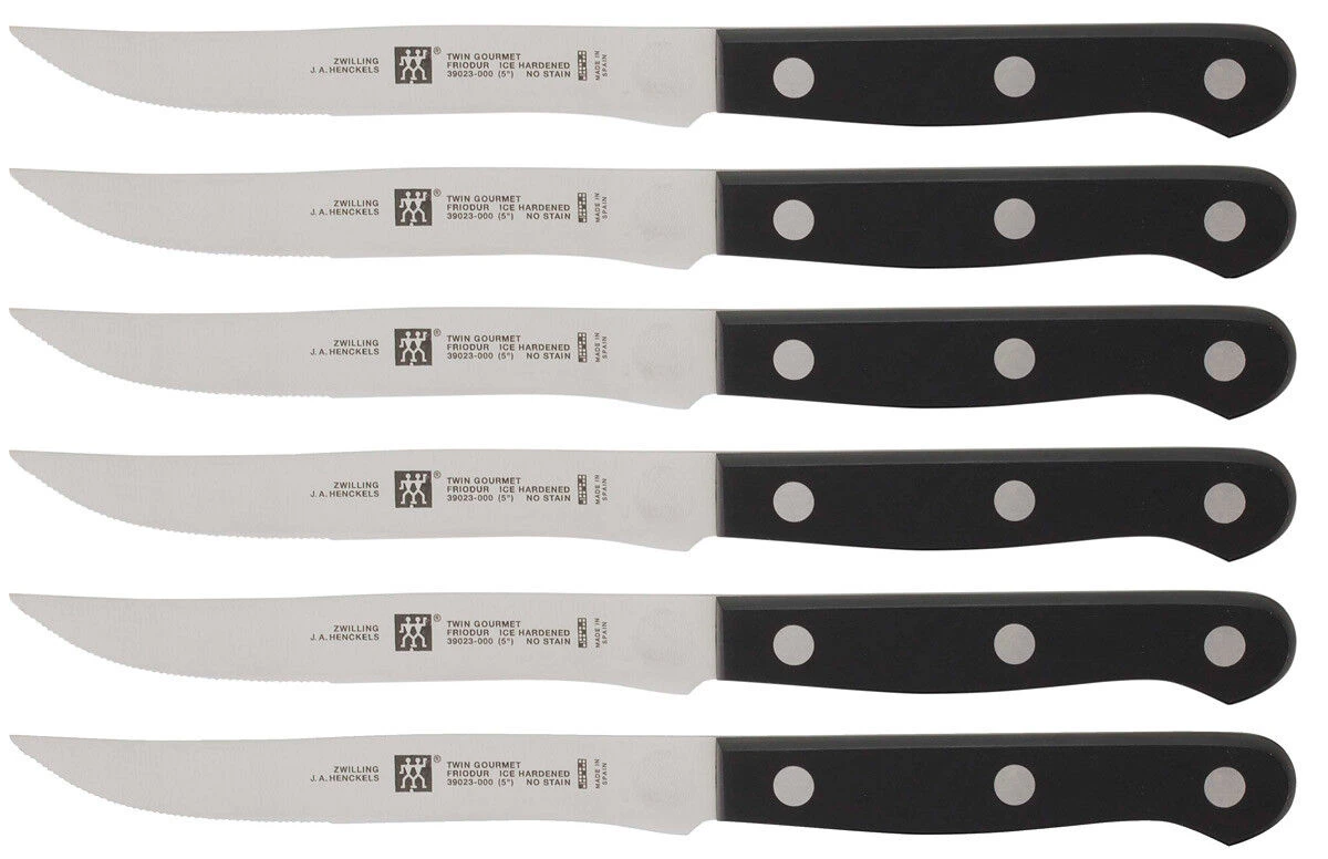 Zwilling Twin Gourmet Steakmessenset 6 Stuks 3 Zwilling Twin Gourmet Steakmessenset 6 Stuks