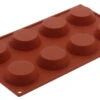 Silikomart Bakvorm 8 Tartelettes ø 6 Cm Silicone Terracota 2 Silikomart Bakvorm 8 Tartelettes ø 6 Cm Silicone Terracota -Rhythm & Rizz 4932 100125 1