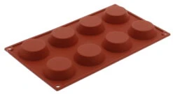 Silikomart Bakvorm 8 Tartelettes ø 6 Cm Silicone Terracota