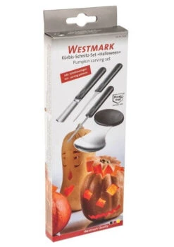 Westmark Pompoendecoratieset Kunststof-rvs 4-delig -Rhythm & Rizz 51282260 4004