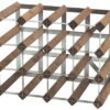 Traditional Wine Rack Co. Wijnrek 39 X 33 Cm Donker Hout 1 Traditional Wine Rack Co. Wijnrek 39 X 33 Cm Donker Hout -Rhythm & Rizz 5484 53885 1