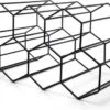 Leopold Hexagon Wijnrek Voor 7 Flessen Staal Zwart 2 Leopold Hexagon Wijnrek Voor 7 Flessen Staal Zwart -Rhythm & Rizz 550x327