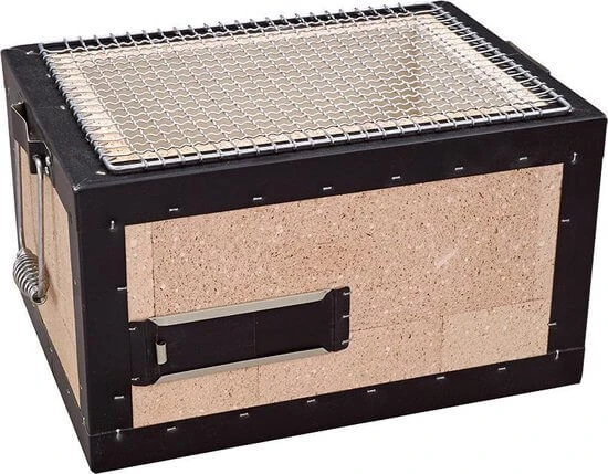 Oldenhof Konro Grill Diatomite Japanse Barbecue B-9 31 X 23 X 20 Cm 3 Oldenhof Konro Grill Diatomite Japanse Barbecue B-9 31 X 23 X 20 Cm