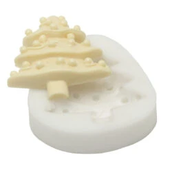 Silikomart Sugarflex Kerstboom Decoratiemal Voor Fondant 6,5 Cm Silicone
