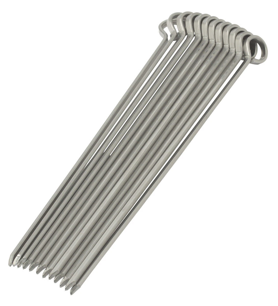 Oldenhof Vleesspies 35 Cm Rvs 12 Stuks 3 Oldenhof Vleesspies 35 Cm Rvs 12 Stuks