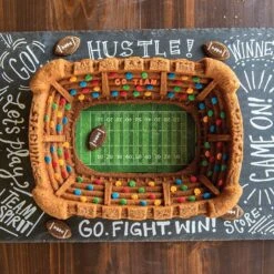 Nordic Ware Stadium Bakvorm Gietaluminium -Rhythm & Rizz 59124 stadium football 06 e