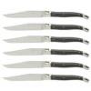 Laguiole En Aubrac Steakmes 11,5 Cm Zwart 6 Stuks