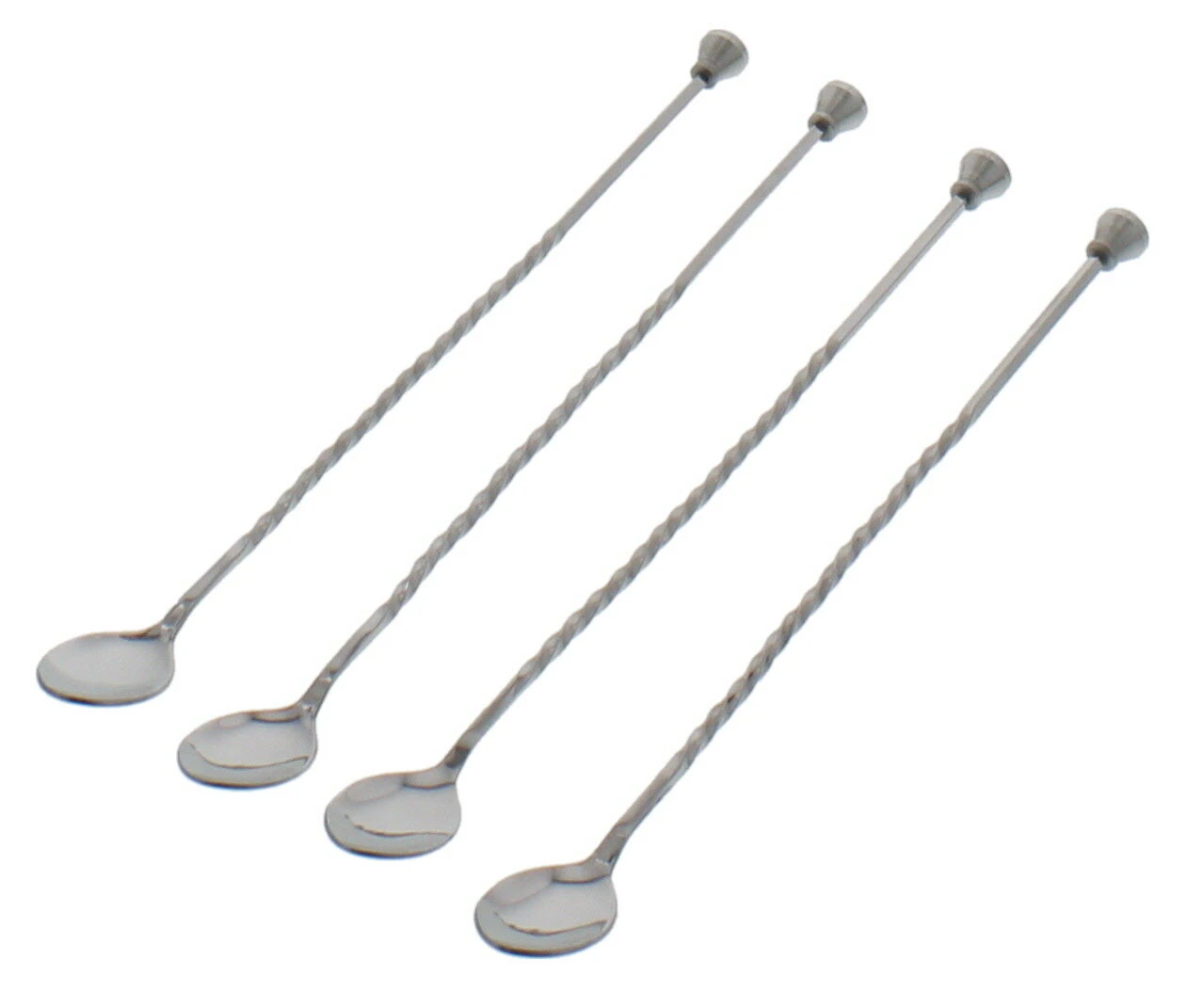 Inoxibar Cocktaillepels Set Van 4 Stuks 32 Cm Rvs 3 Inoxibar Cocktaillepels Set Van 4 Stuks 32 Cm Rvs