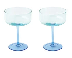 Oldenhof Champagneglazen 300 Ml Blauw Set Van 2