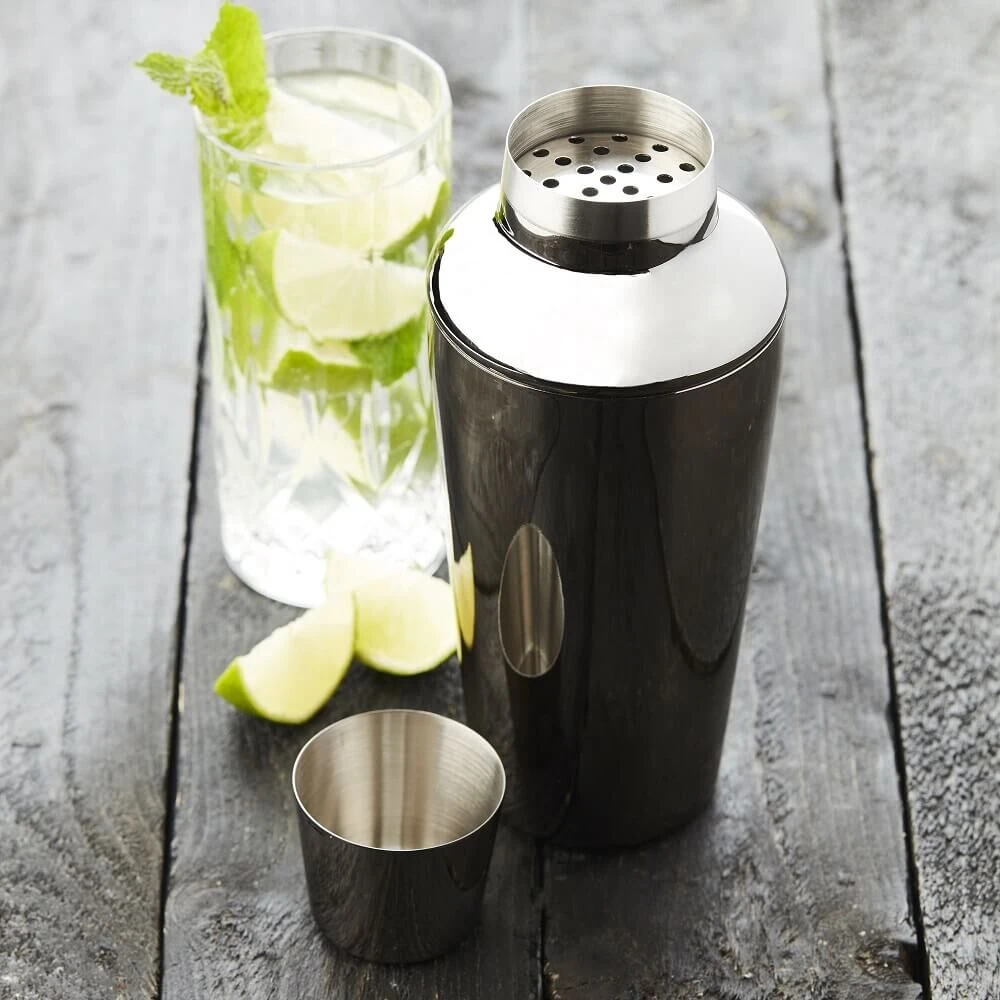 Point-Virgule Cobbler Shaker 750 Ml Rvs Zwart 4 Point-Virgule Cobbler Shaker 750 Ml Rvs Zwart - Afbeelding 2