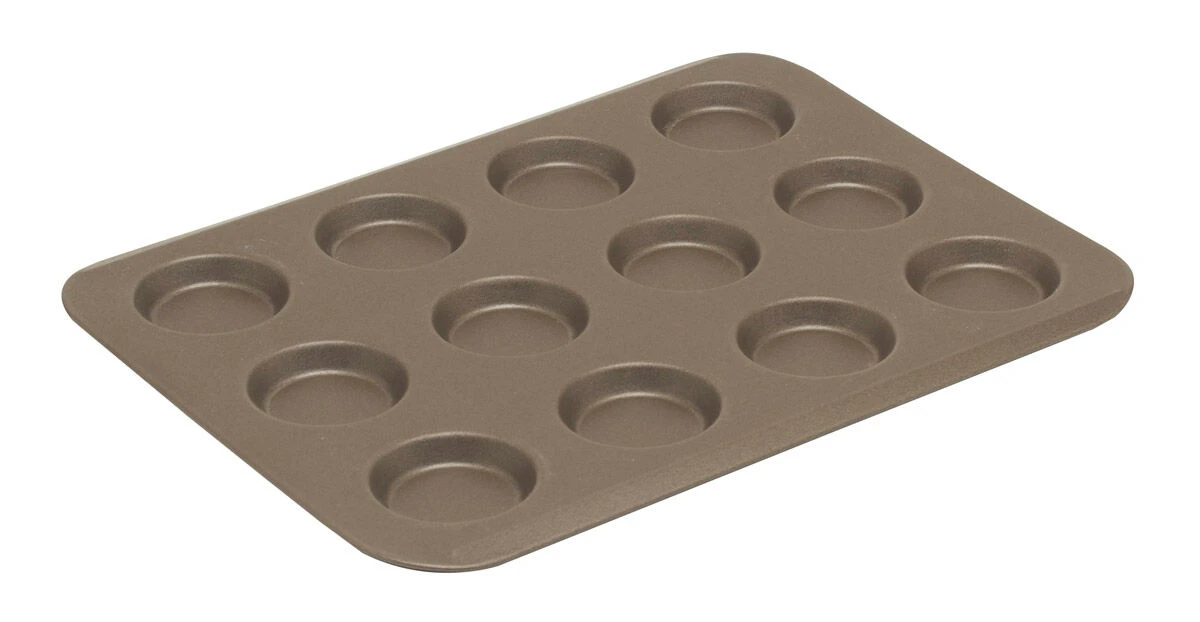Gobel Bakvorm 12 Tartelettes ø 5 Cm Staal Bruin 3 Gobel Bakvorm 12 Tartelettes ø 5 Cm Staal Bruin