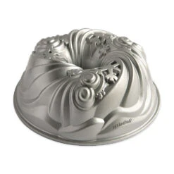 Nordic Ware Let It Snow Bundt Tulbandvorm Aluminium Grijs