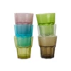 HK Living KTG0011 Waterglas ø 8,5 Cm Diverse Kleuren 6-delig