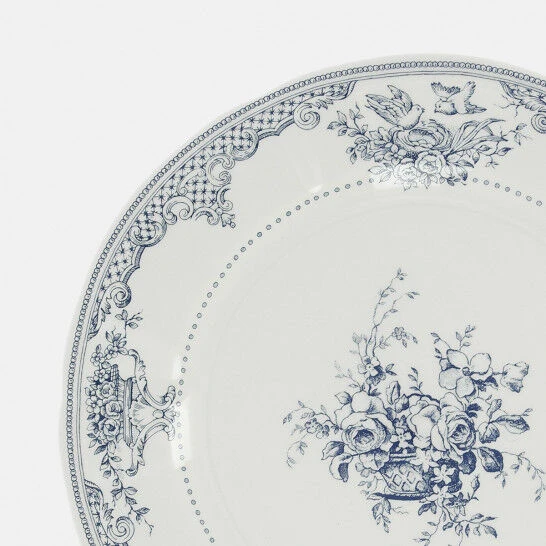 Gien Les Dépareillées Fleurs Onderzetter ø 12,8 Cm Keramiek Blauw 4 Gien Les Dépareillées Fleurs Onderzetter ø 12,8 Cm Keramiek Blauw - Afbeelding 2