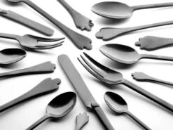 Serax Merci Mix 1-2-3 Tafelvork Antraciet Stone Wash 3 Stuks -Rhythm & Rizz b0718307bs106 1 3