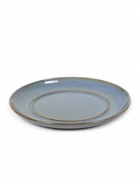 Serax Terres De Rêves Schotel Voor Koffiekop 8 Cm Stone Ware ø 13,5 Cm H 1,2 Cm - Smokey Blue 3 Serax Terres De Rêves Schotel Voor Koffiekop 8 Cm Stone Ware ø 13,5 Cm H 1,2 Cm - Smokey Blue
