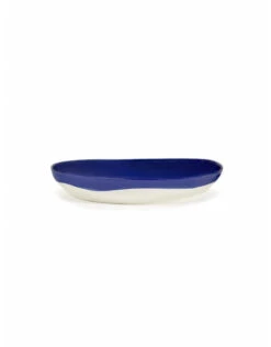 Serax Feast By Ottolenghi Serveerschaal L ø 35 Cm H 6 Cm Aardewerk Lapis Lazuli + Swirl Dots White -Rhythm & Rizz b8921014f