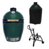 Big Green Egg Large Barbecue ø 47 Cm Keramiek Groen Met IntEGGrated Nest, Handler En Hoes -Rhythm & Rizz bge hoofd 2 large integgrated nest handler cover 1