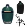Big Green Egg Medium Barbecue ø 38 Cm Keramiek Groen Met IntEGGrated Nest, Handler En Hoes