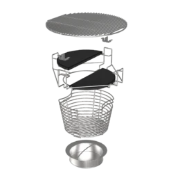 The Bastard Model 2024 Urban Large Compleet Barbecue Keramiek Matzwart -Rhythm & Rizz binnenwerk the bastard 2022 min 1