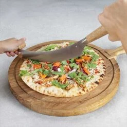 Boska Friends Serveerplank L ø 40 Cm Eikenhout -Rhythm & Rizz boska sfeerbeeld 3 1