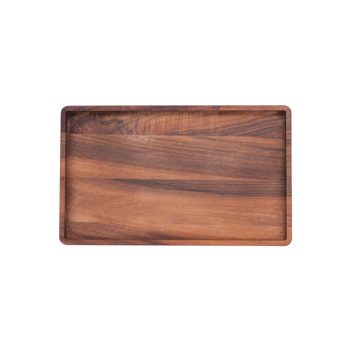 Bowls And Dishes Pure Walnut Wood Serveertray 28 X 17 Cm