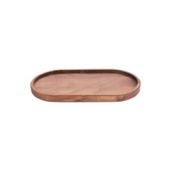 Bowls And Dishes Pure Walnut Wood Serveertray Ovaal 27 Cm -Rhythm & Rizz bowls and dishes pure walnut wood serveertray ovaal 27 cm1