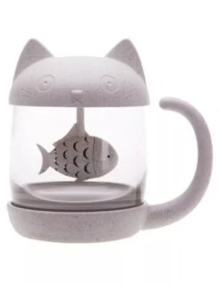Winkee Cat Tea Cup