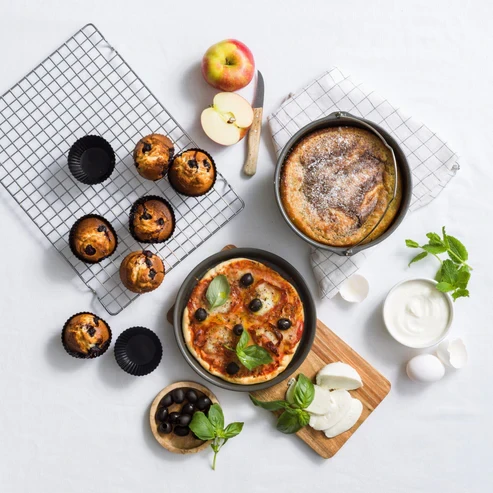 Greenpan Bakset Airfryer Accessoires 8-delig 7 Greenpan Bakset Airfryer Accessoires 8-delig - Afbeelding 5