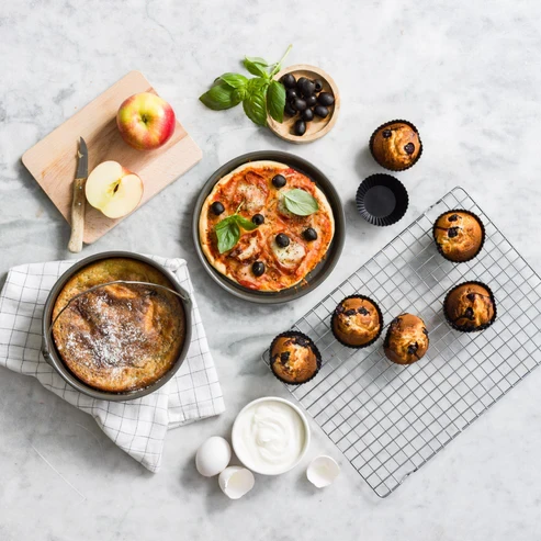 Greenpan Bakset Airfryer Accessoires 8-delig 8 Greenpan Bakset Airfryer Accessoires 8-delig - Afbeelding 6