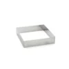 De Buyer Taartring Vierkant 20 Cm Rvs