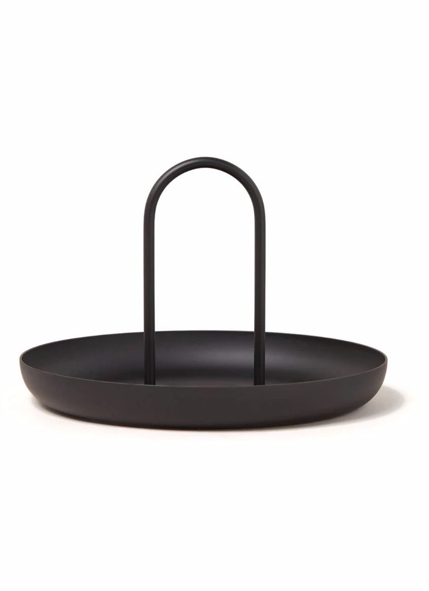 Zone Denmark Singles Dienblad ø 20 Cm Staal Zwart 3 Zone Denmark Singles Dienblad ø 20 Cm Staal Zwart