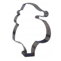 Gobel Uitsteekvorm Kerstman 18 Cm Rvs Glans 3 Gobel Uitsteekvorm Kerstman 18 Cm Rvs Glans