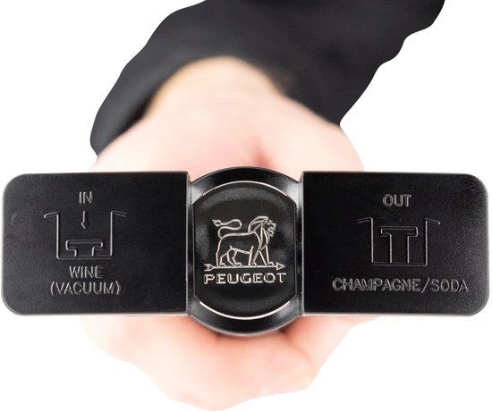 Peugeot Epivac Vacuümpomp Voor Wijn En Champagne Zwart 5 Peugeot Epivac Vacuümpomp Voor Wijn En Champagne Zwart - Afbeelding 3