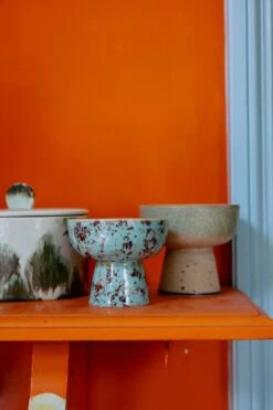 HK Living 70's KST0182 Patina Tapasschaal Op Voet S Aardewerk -Rhythm & Rizz hk living patina tapas schaal achtergrond 2