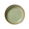 HK Living Chef Ceramics ACE7140 Diep Bord ø 21,5 Cm Aardewerk Moss Green