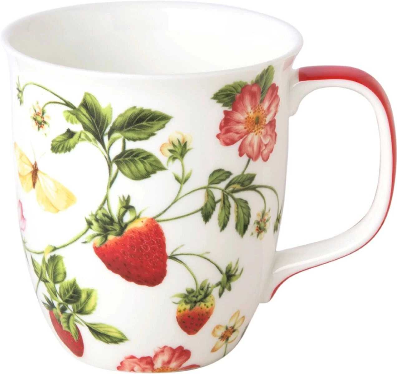 Ihr Sweet Strawberry Beker 375 Ml Porselein Wit 3 Ihr Sweet Strawberry Beker 375 Ml Porselein Wit