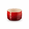 Le Creuset Stapelbaar Schaaltje 200 Ml ø 9,3 Cm Aardewerk Kersrood -Rhythm & Rizz lc 20200716 zs ps fs 70403200600099 001