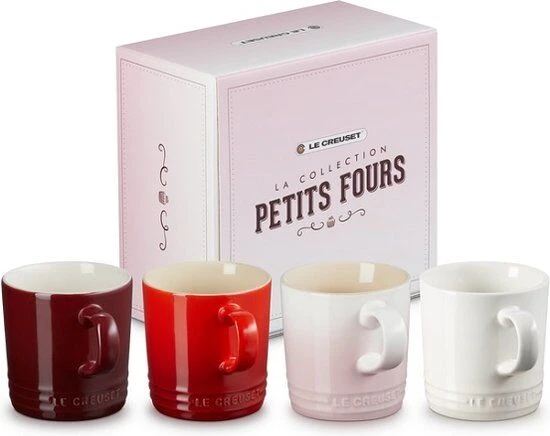 Le Creuset Petits Fours Collection Mok 350 Ml Aardewerk Diverse Kleuren 4 Stuks 3 Le Creuset Petits Fours Collection Mok 350 Ml Aardewerk Diverse Kleuren 4 Stuks